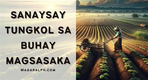 slogan tungkol sa magsasaka|Sanaysay Tungkol sa Buhay Magsasaka — MagaralPH.